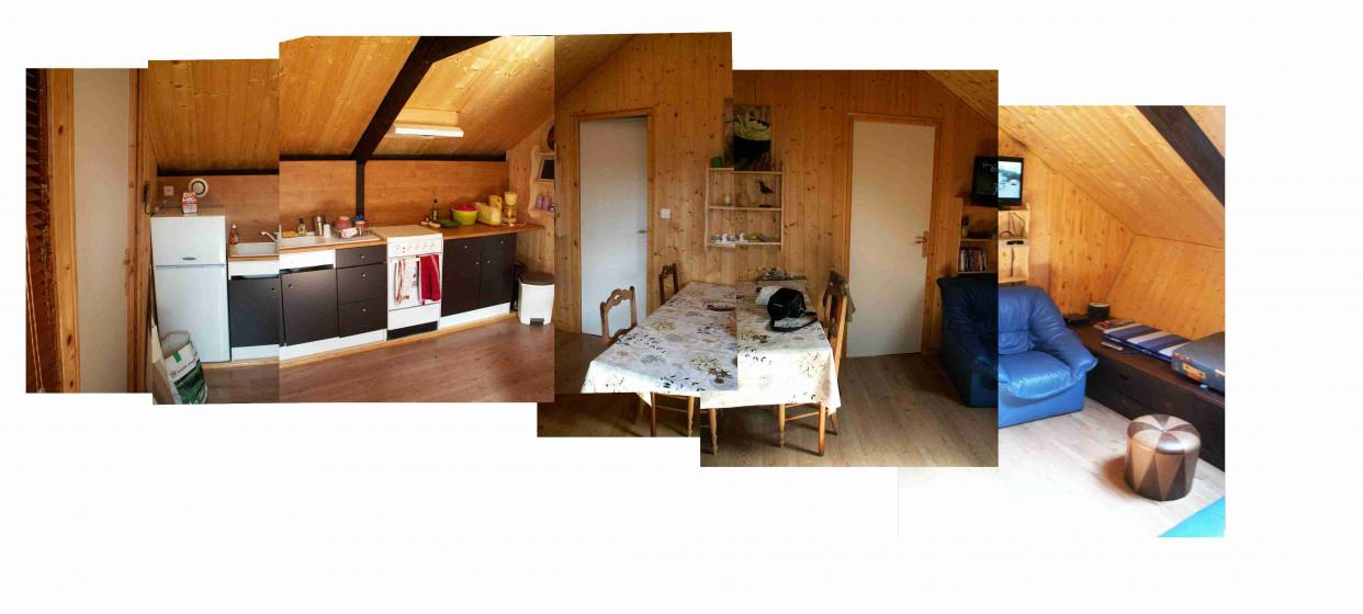 LE SALON ET COIN CUISINE